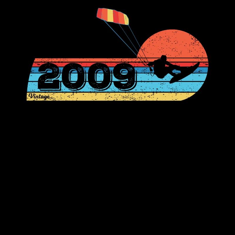 Kitesurfing Birthday Born in 2009