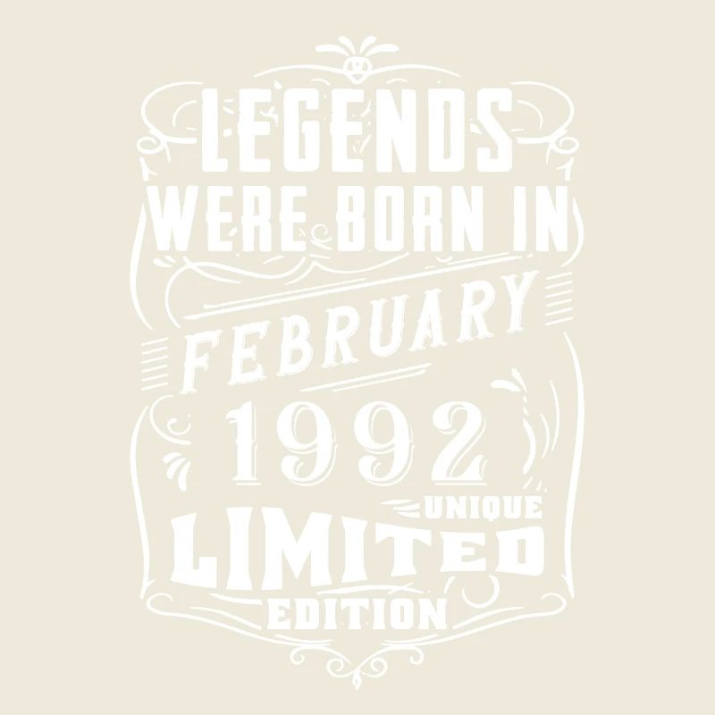 Anniversaire Février 1992 Année Edition Limitée