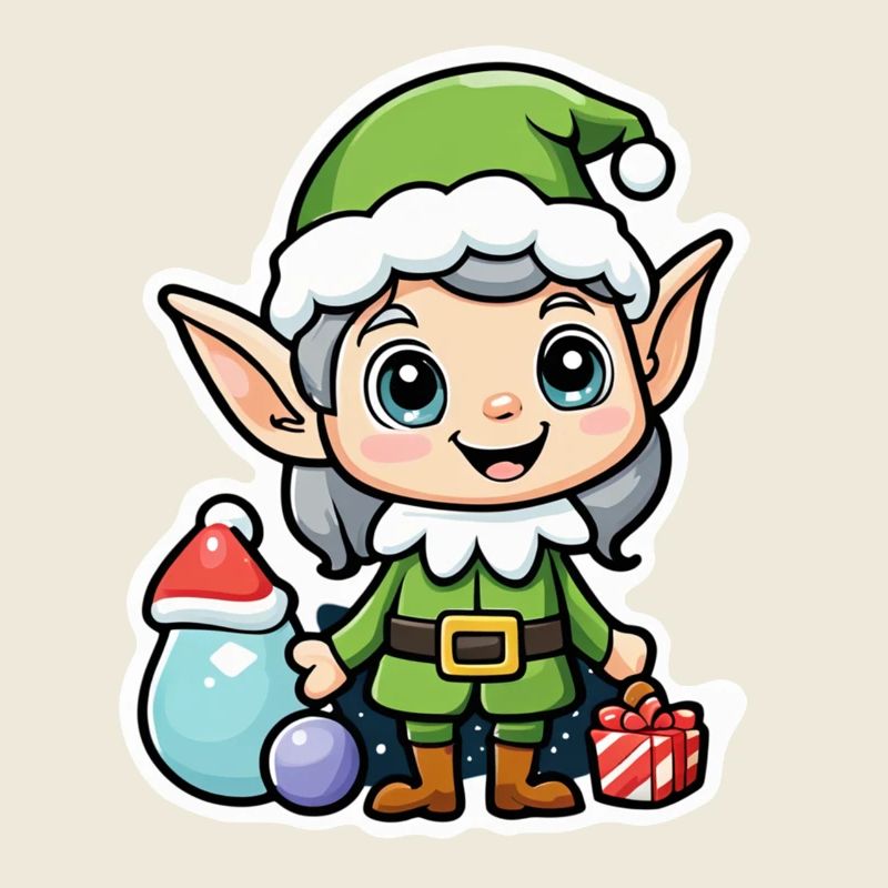 elfe noel cadeau lutin