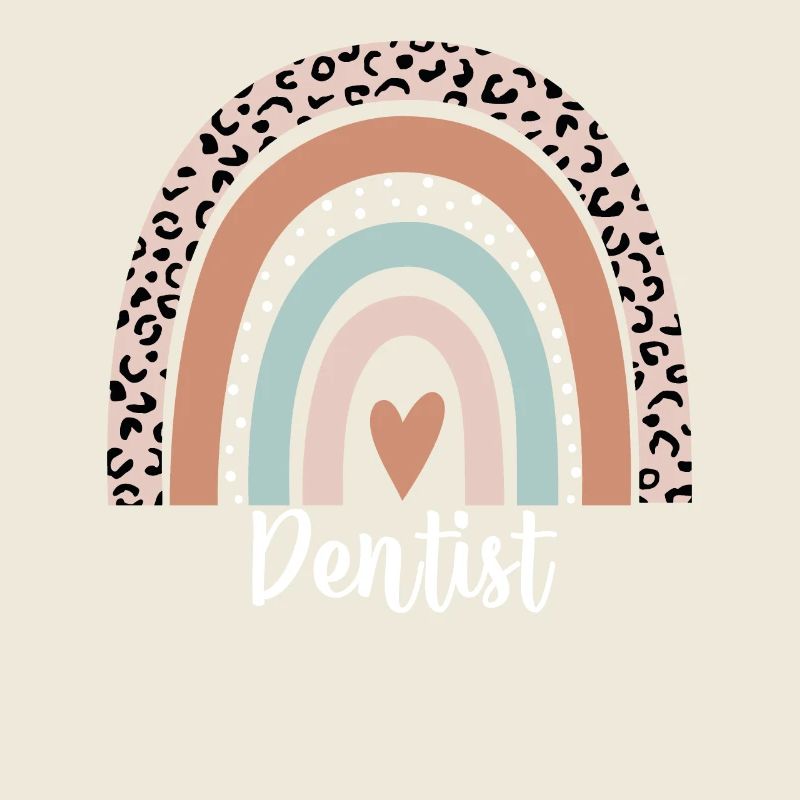 dentiste arc-en-ciel léopard drôle dentiste appréciation