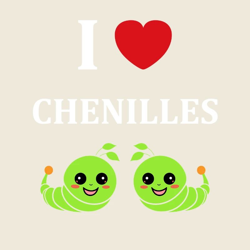 Chenilles insecte Amour petite chenille