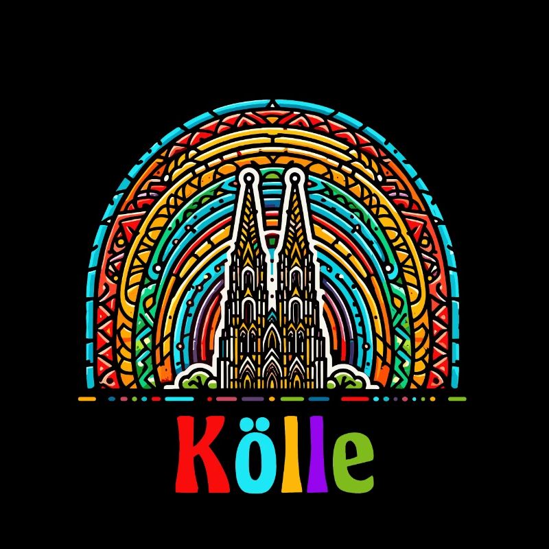 Köln Regenbogen Kölner Dom Kölsch Colonia Karneval