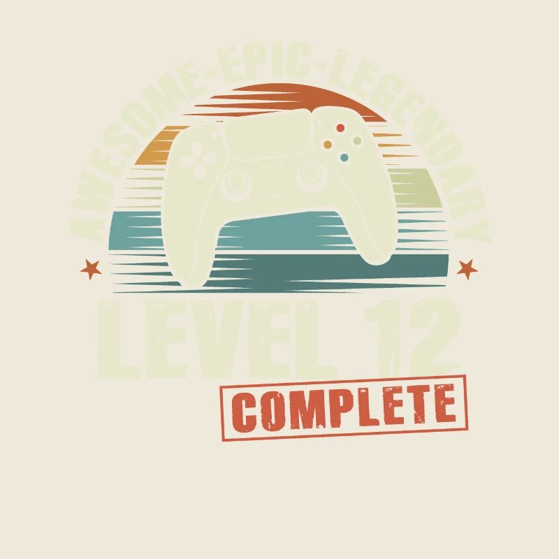 Level 12 Complete Geschenk zum 12. Geburtstag