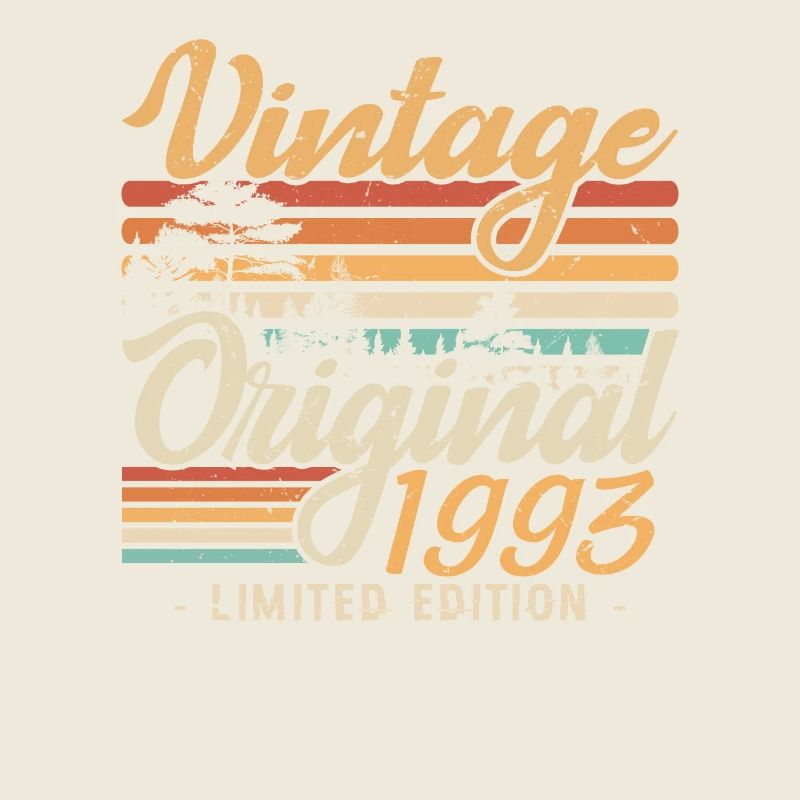 Vintage Anniversary Made in 1993 Retro 1993