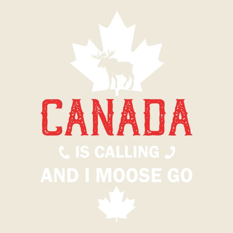 Kanada Elch Kanadische Flagge Maple Leaf