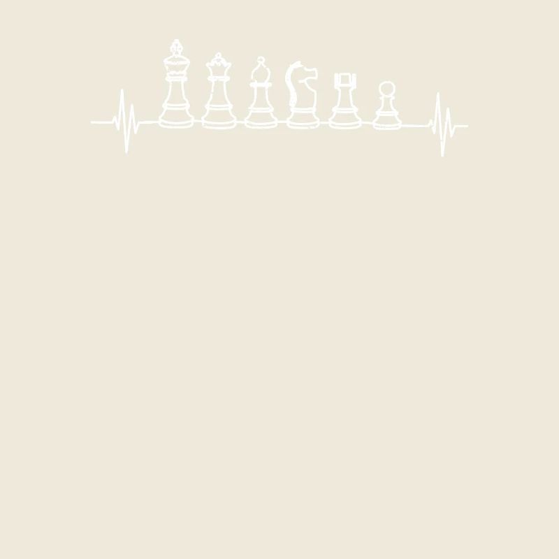 Chess Heartbeat Funny Strategy Board Game
