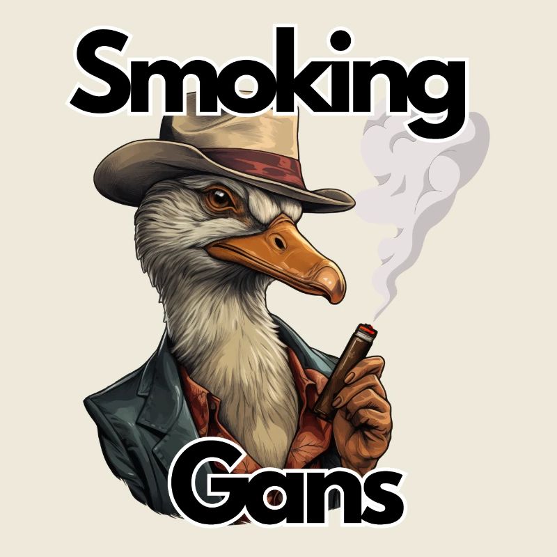 Smoking Gans, Humor, Spaß Fun,