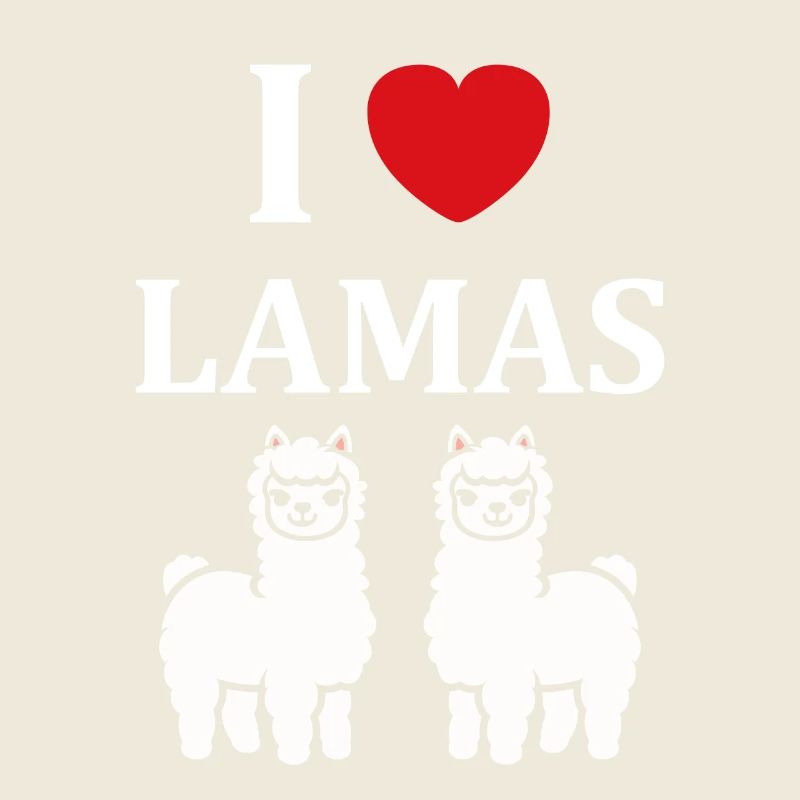 Humour mignon petit lama