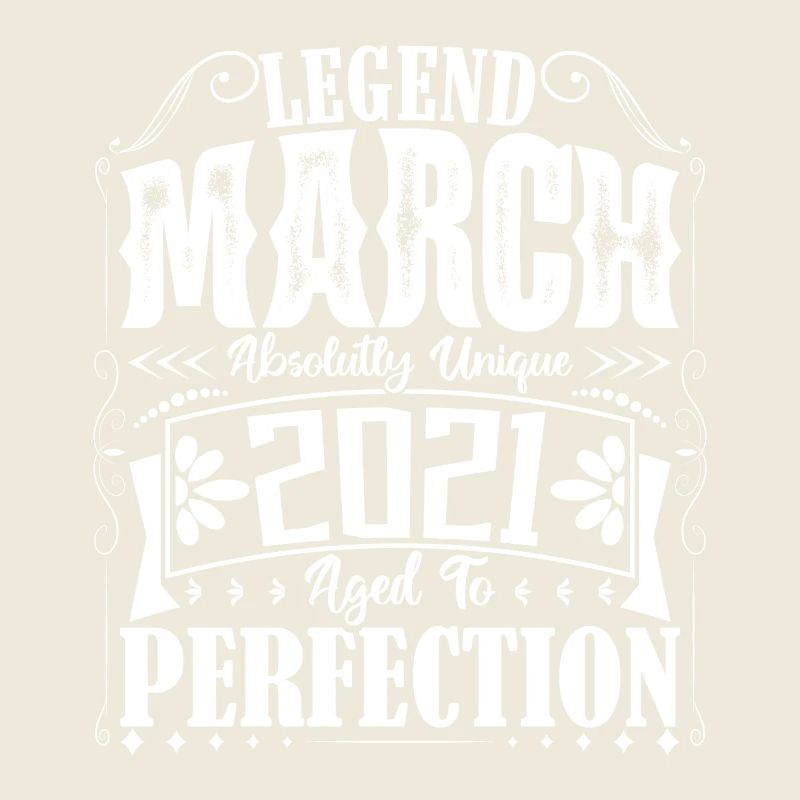 March 2021. Birthday Gift March 2021. March.