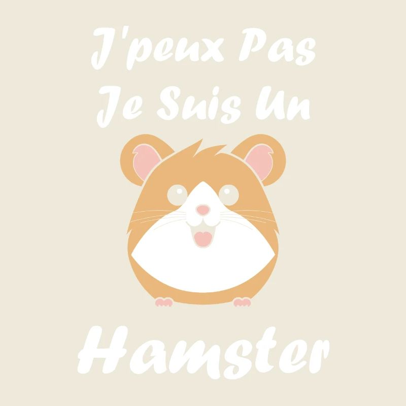 Mignon Humour petit hamster