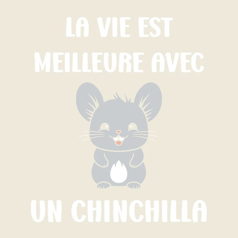 Petit chinchilla mignon