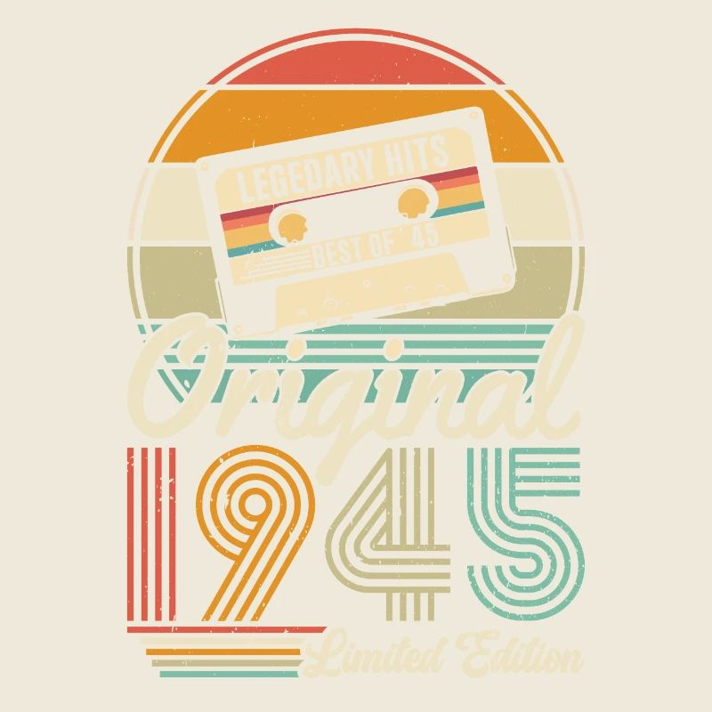 Vintage 1945 - Legendärer 79. Geburtstag