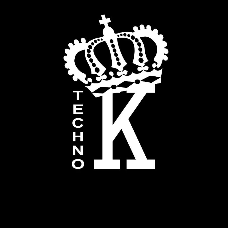 "TECHNO KING CARD" Raverwear - Personalized for