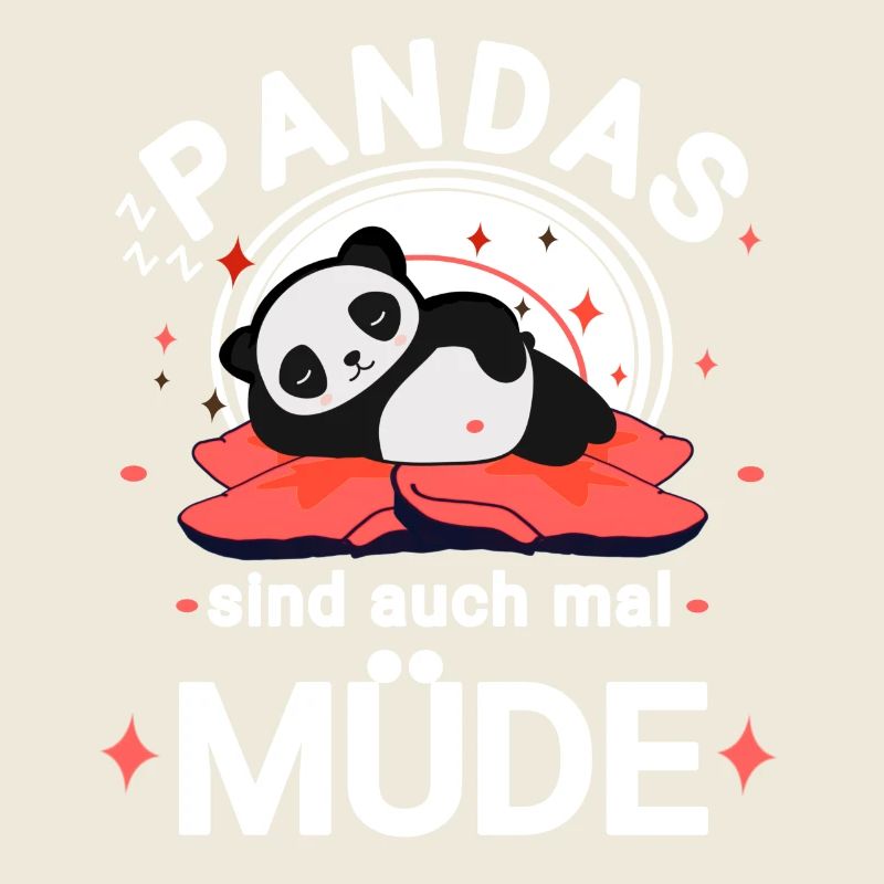 Müder Panda