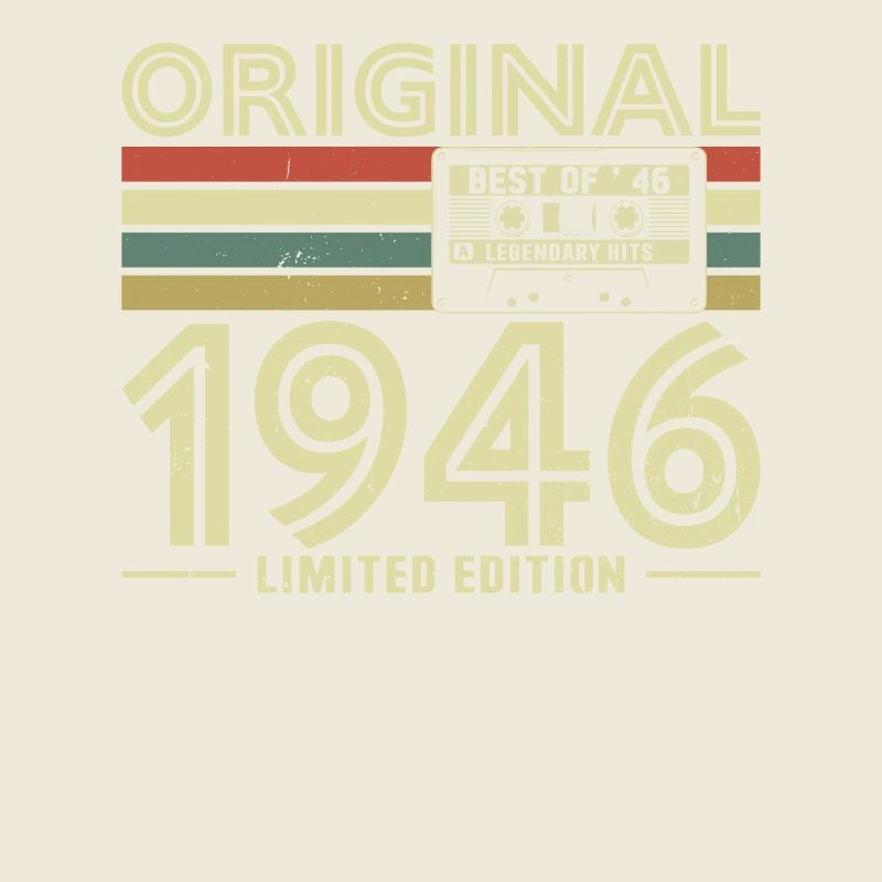Millésime 1946 - Cadeau d’anniversaire pour 78 ans