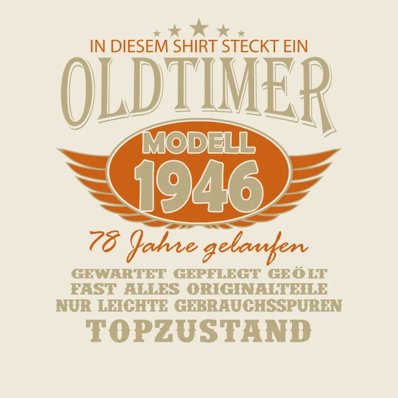 Born in 1946 - Legend for 78 years