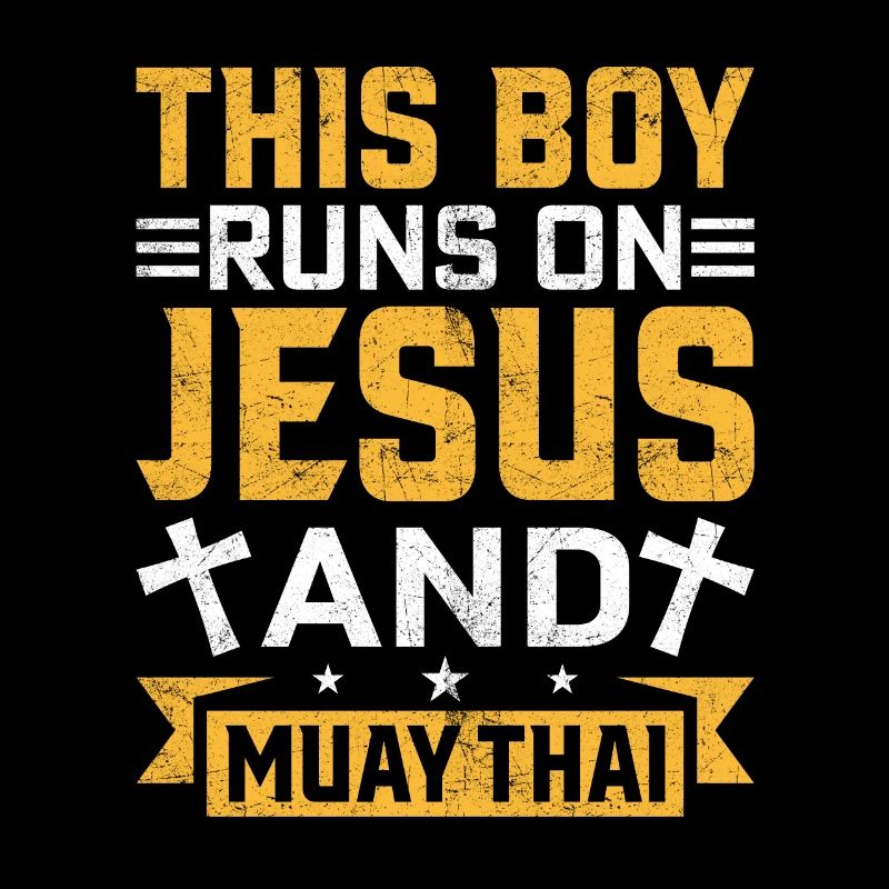 This Boy läuft auf Jesus und Muay Thai