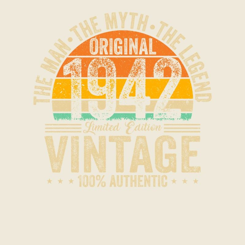 Anniversaire vintage 1942