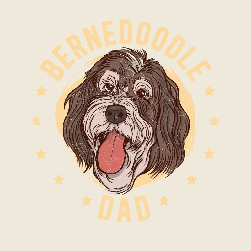 Bernedoodle Dad Hundebesitzer Hundepapa Geschenk