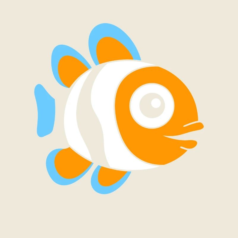 Humour petit poisson clown