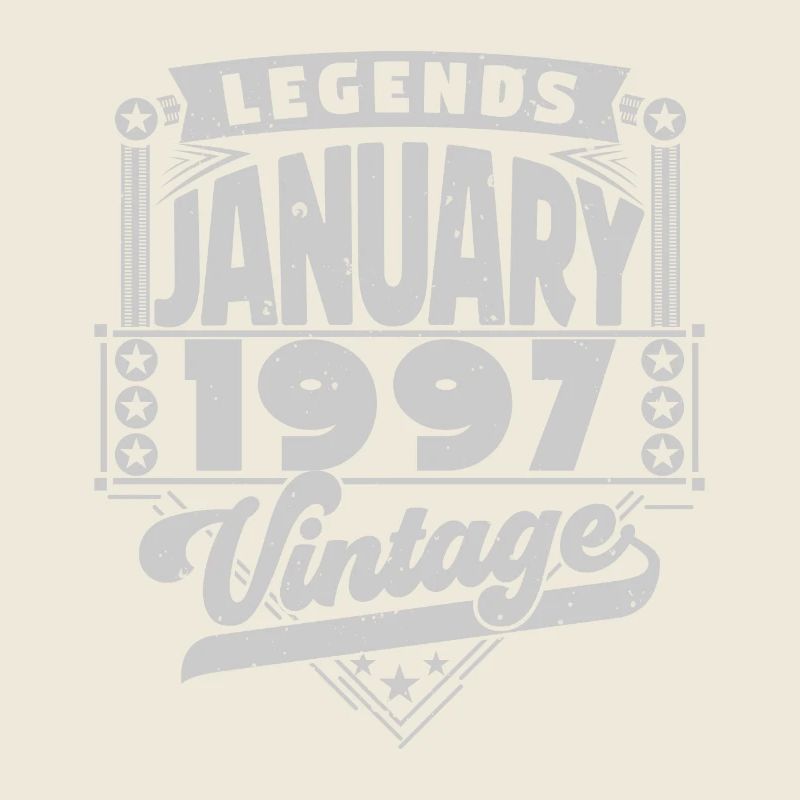 Vintage Anniversaire Janvier 1997, Janvier 1997.