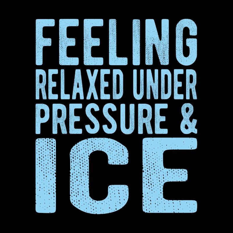 Natation sur glace Détendu Sous pression Glace