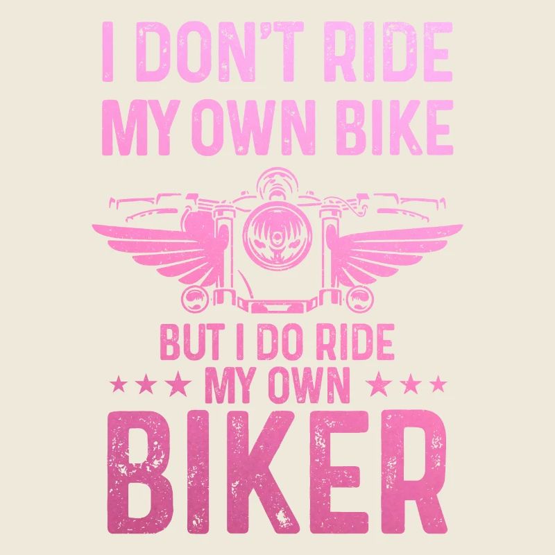Moto Biker Drôle Cadeau