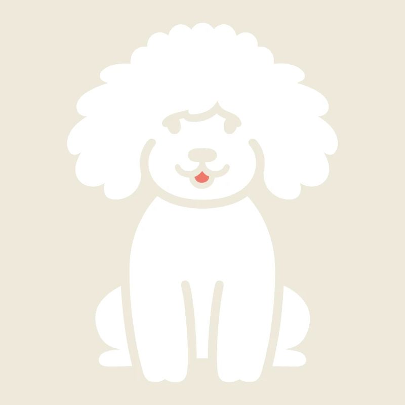Humour chien petit caniche
