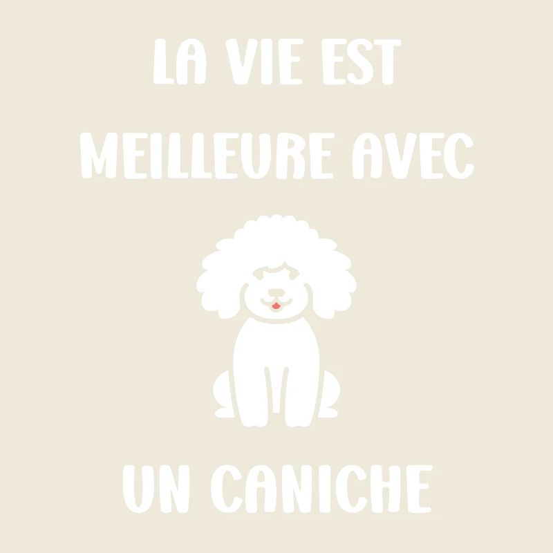 Humour chien petit caniche