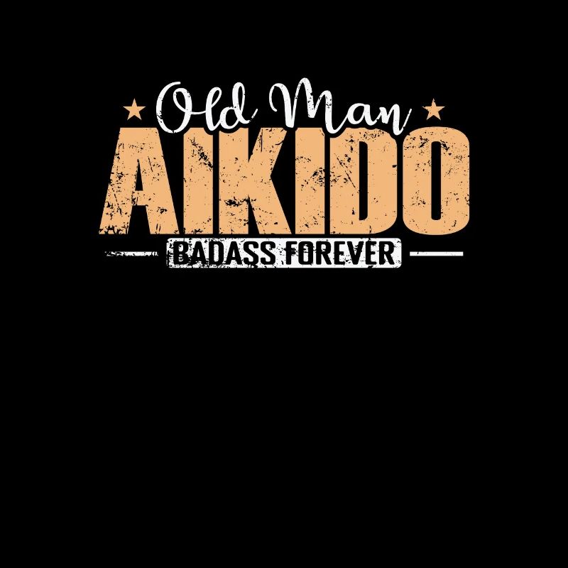 old Man Aikido Badass forever Training