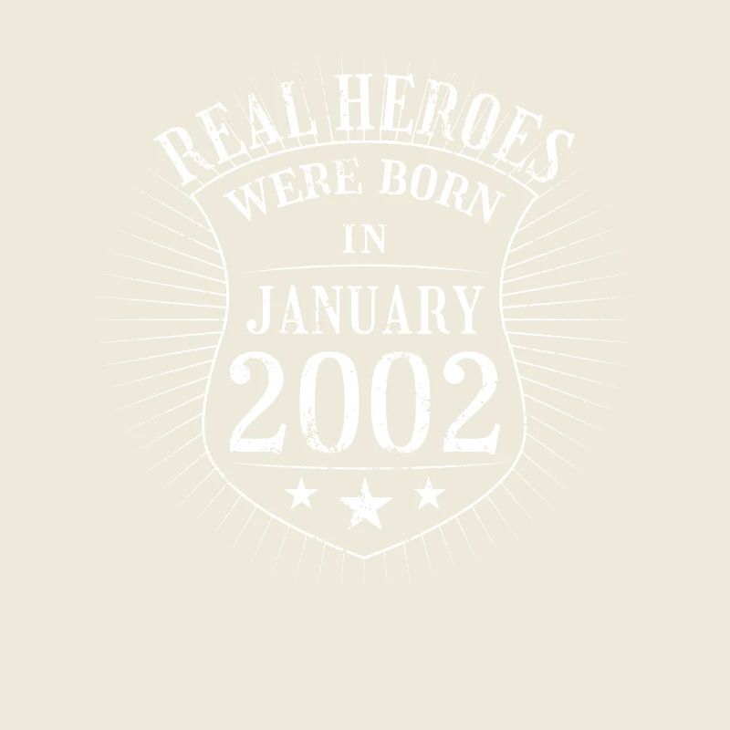 Real Heroes sont nés en Janvier 2002 Anniversaire