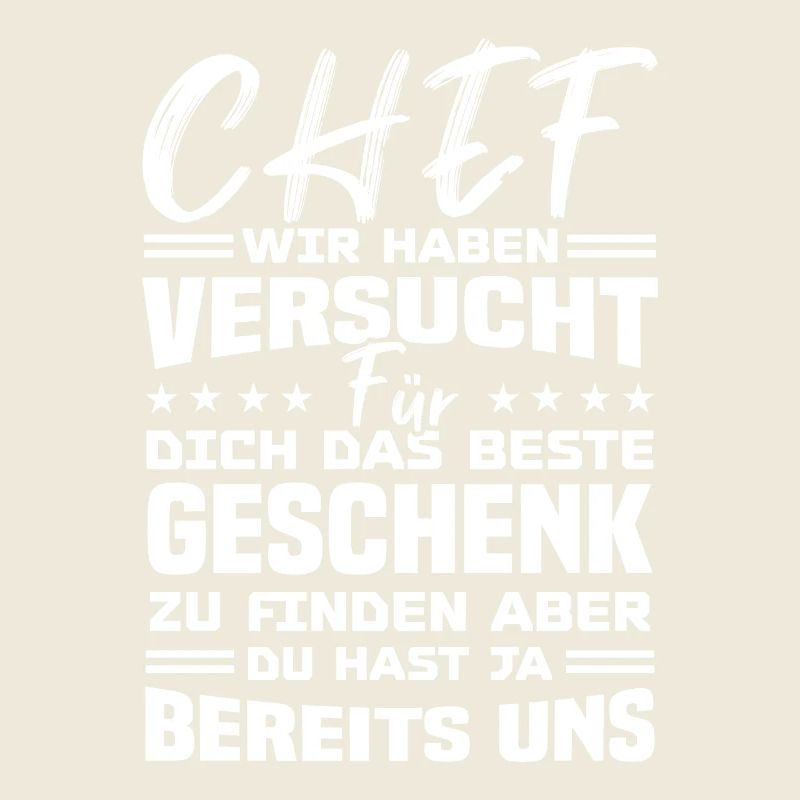 Chef wir haben Versucht das beste Geschenk