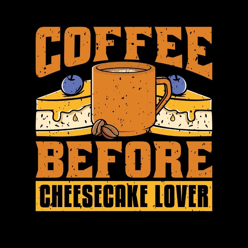 Cheesecake Lover Coffee Pastry Chef Coffee Lover