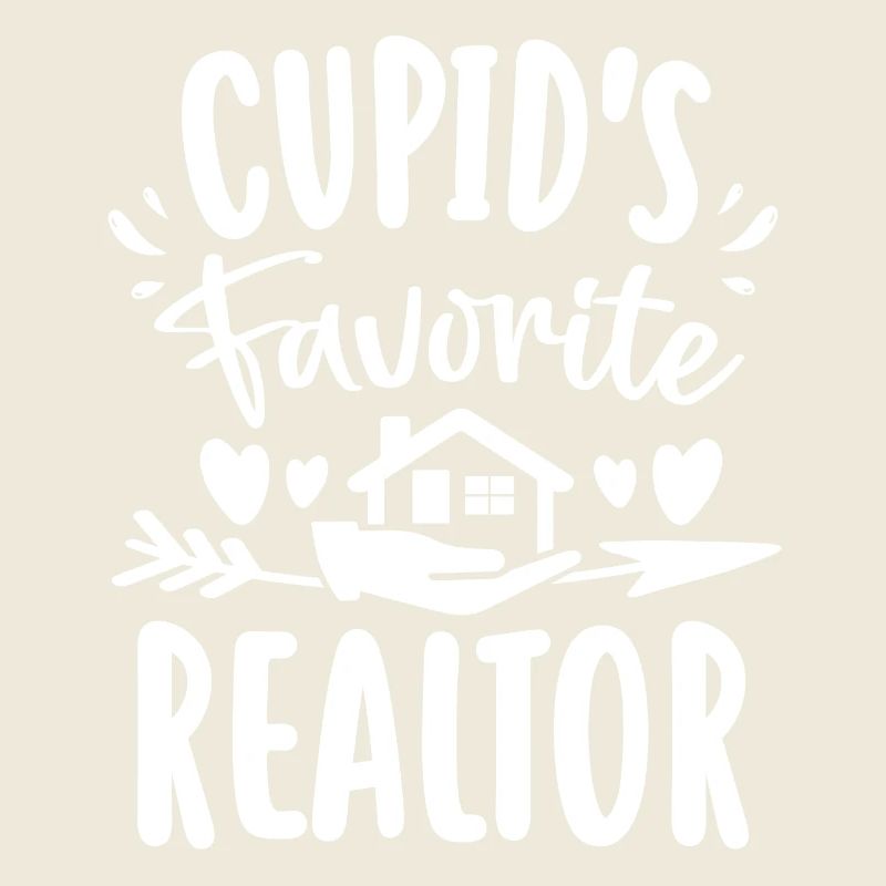 Joyeuse Saint-Valentin Cupidons Agent immobilier préféré enseigner