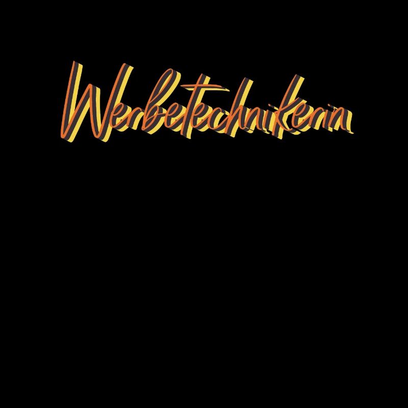 Werbegestalter Abschluss-Geschenk Werbetechnikerin