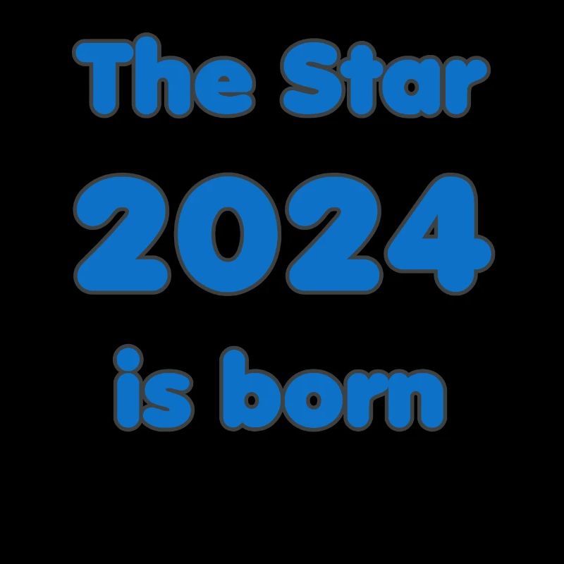 Geburt 2024 - Geschenk - The Star 2024 is born