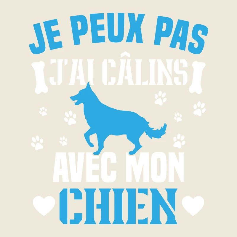 I can't cuddle with my dog