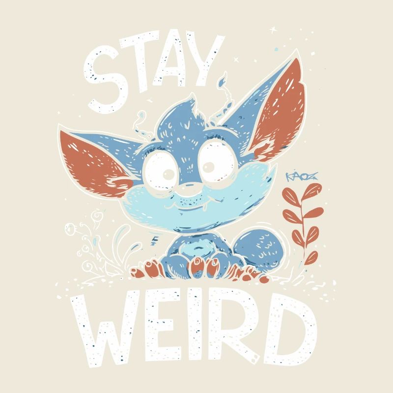 Petit lutin mignon : restez bizarre