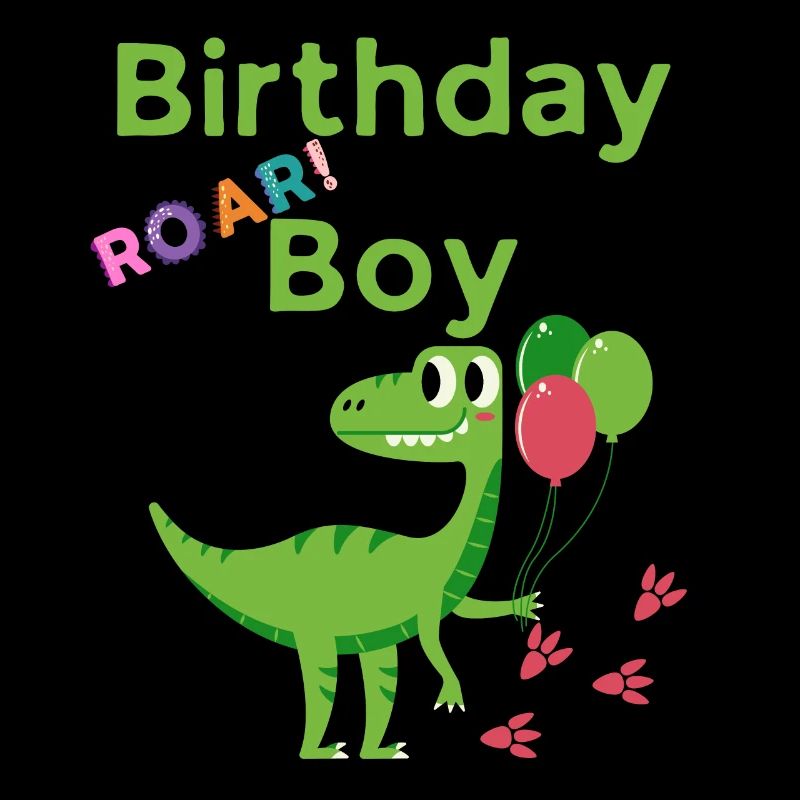Birthday Boy roar! Dinosaurier Geburtstag Junge