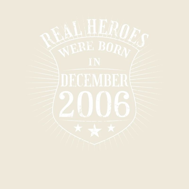 Real Heroes were born in December 2006 Birthday
