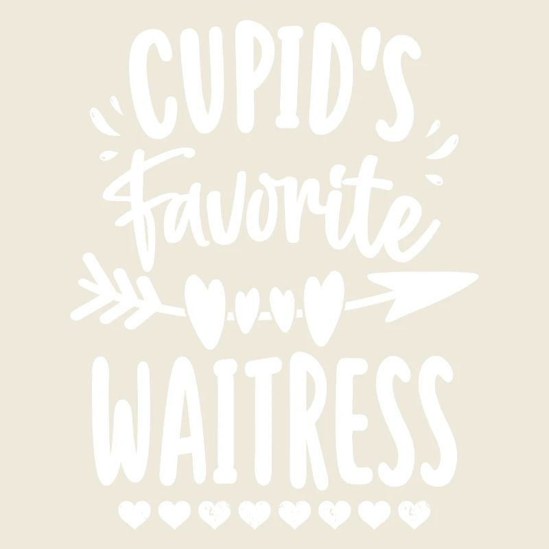 Cupidons Serveuse Préférée Drôle Saint Valentin