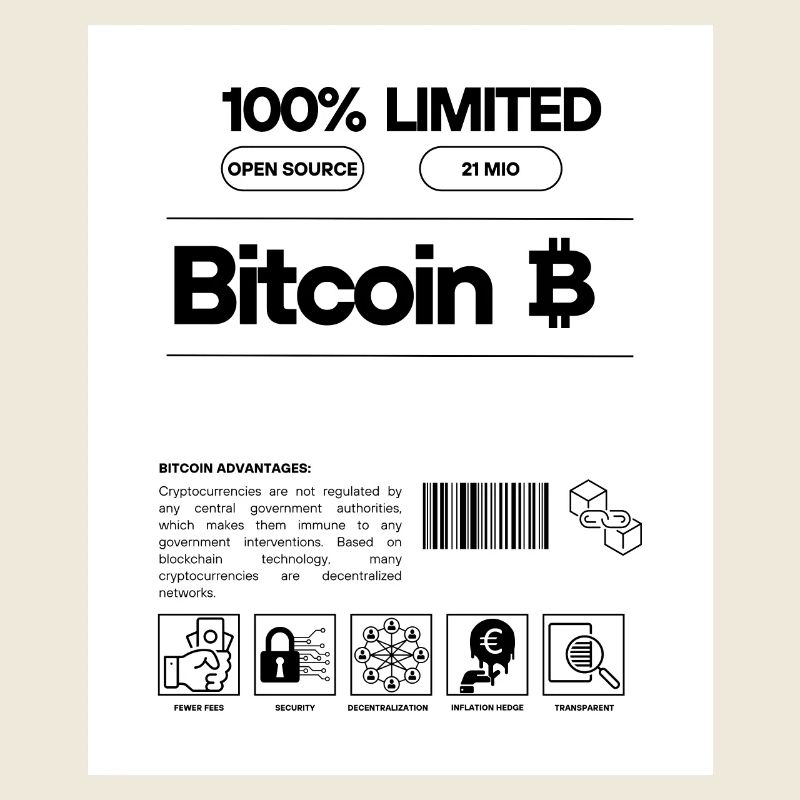 Der Bitcoin-Vorteil - Kryptowährung White