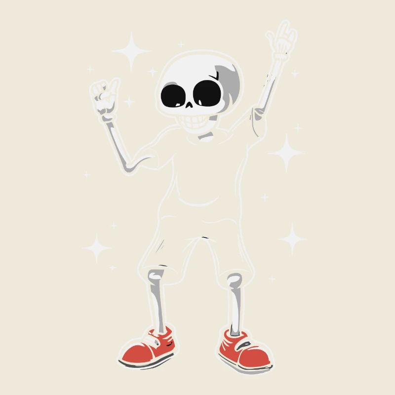 Cool Funny Skeleton
