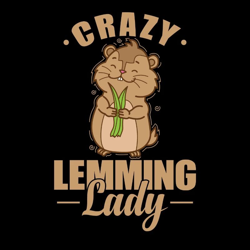 Crazy Lemming Lady Rodent