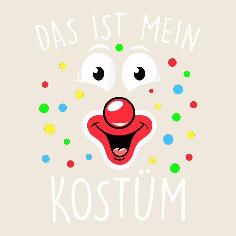 Das ist mein clown kostüm