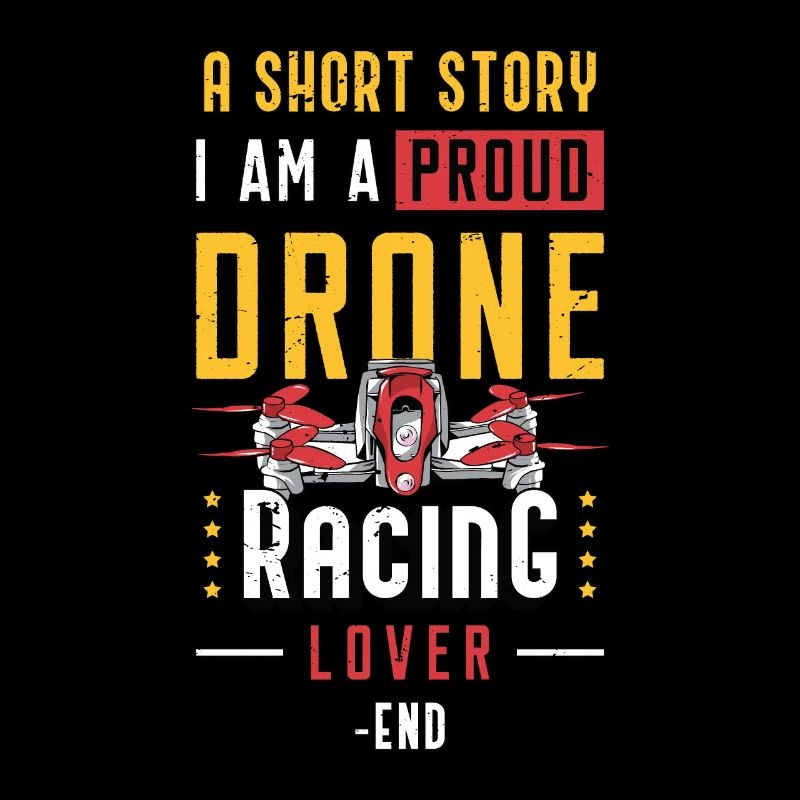 Amateur de courses de drones Une histoire courte Je suis pilote de drone