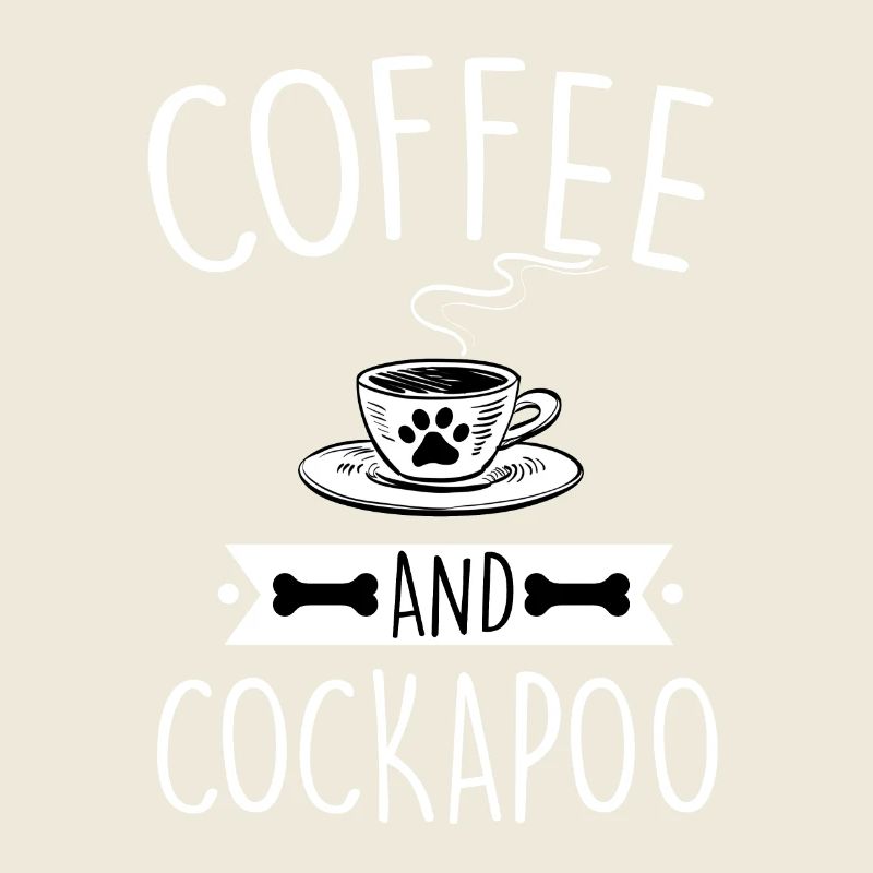 Cockapoo Et Café Cockerpoo Maman Papa Amant