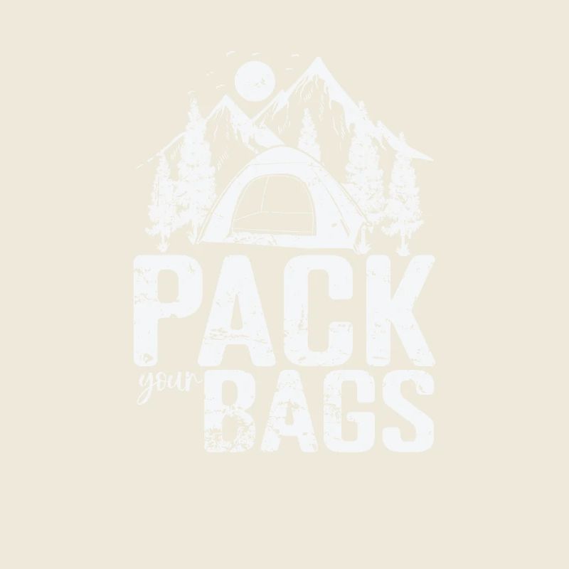 Pack your Bags Camping Urlaub Freiheit