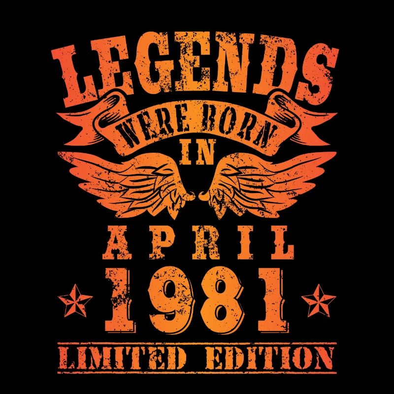 Les légendes sont nées en avril 1981
