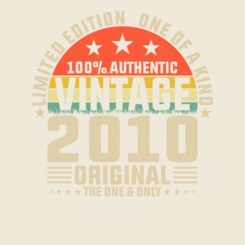 Design rétro vintage créatif 2010